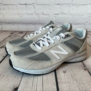 New Balance 990v5 gray kids size 3